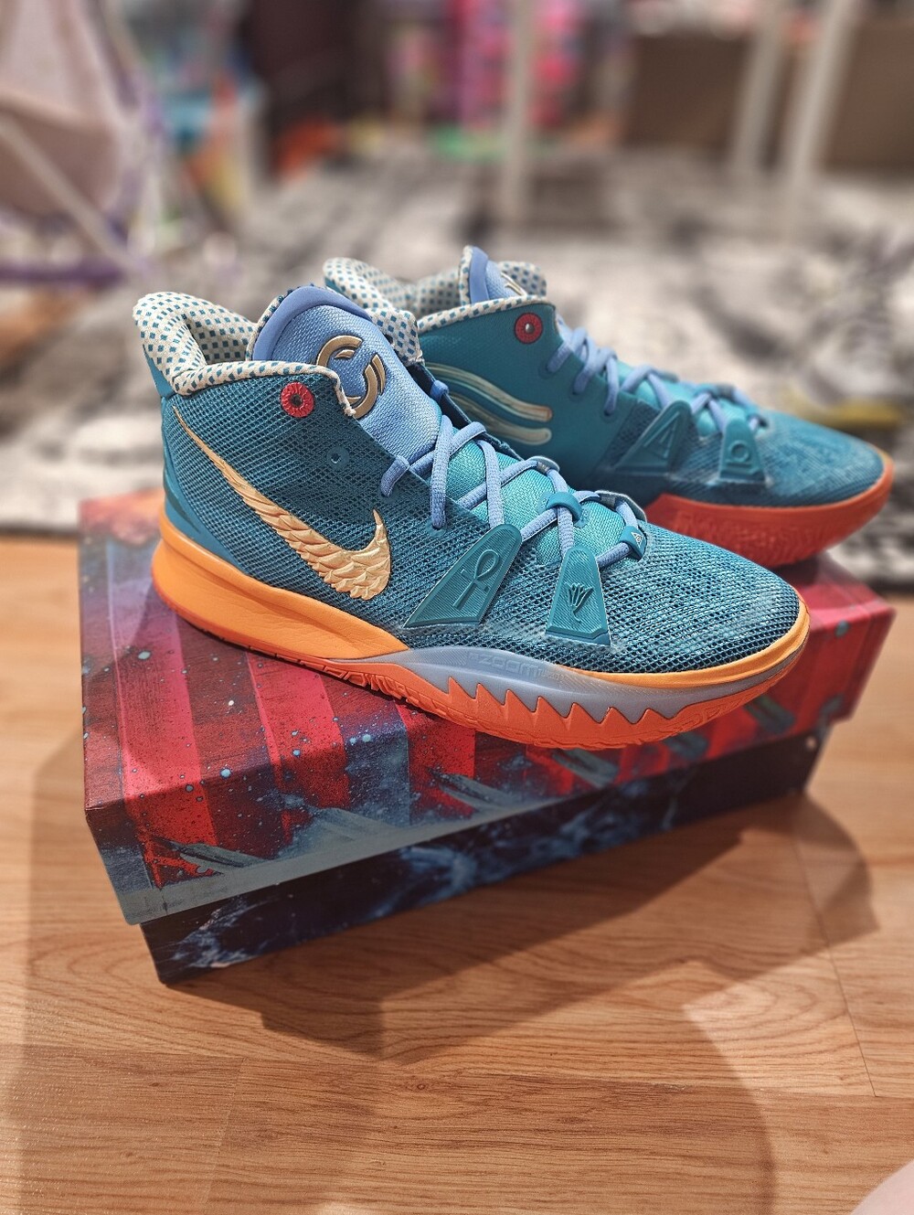 Nike x Concepts Kyrie 7 "Horus" sneakers Mens Sz 12